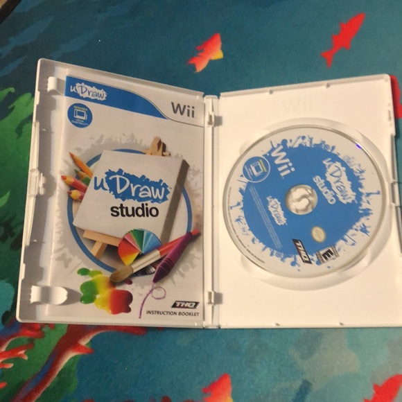 Wii U draw studio game and u draw game tablet - Picture 3 of 11